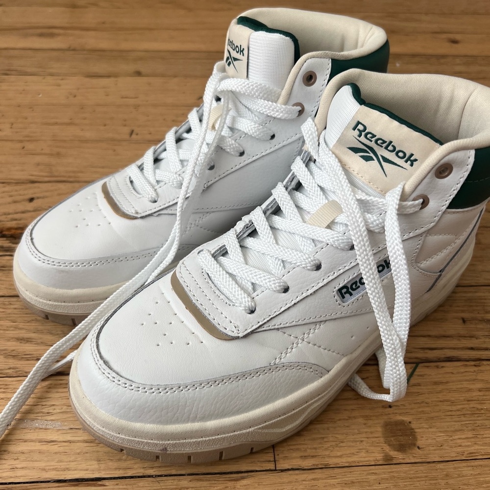 Reebok Club C Double Geo Hi Heritage Court Sneaker size 7.5 US